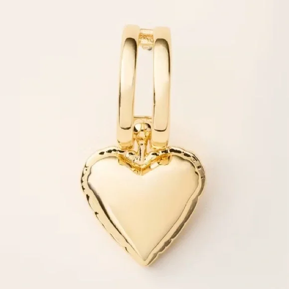 NWT Balloon Heart Drop Earrings - kate spade new york x Target Gold Valentine’s - Picture 2 of 6